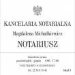 Kancelaria Notarialna Magdalena Michałkiewicz Notariusz