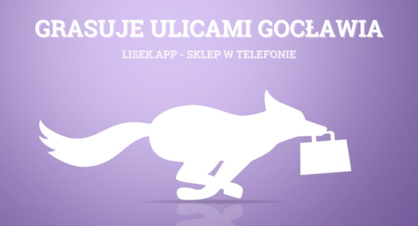 Lisek grasuje po ulicach Gocławia!