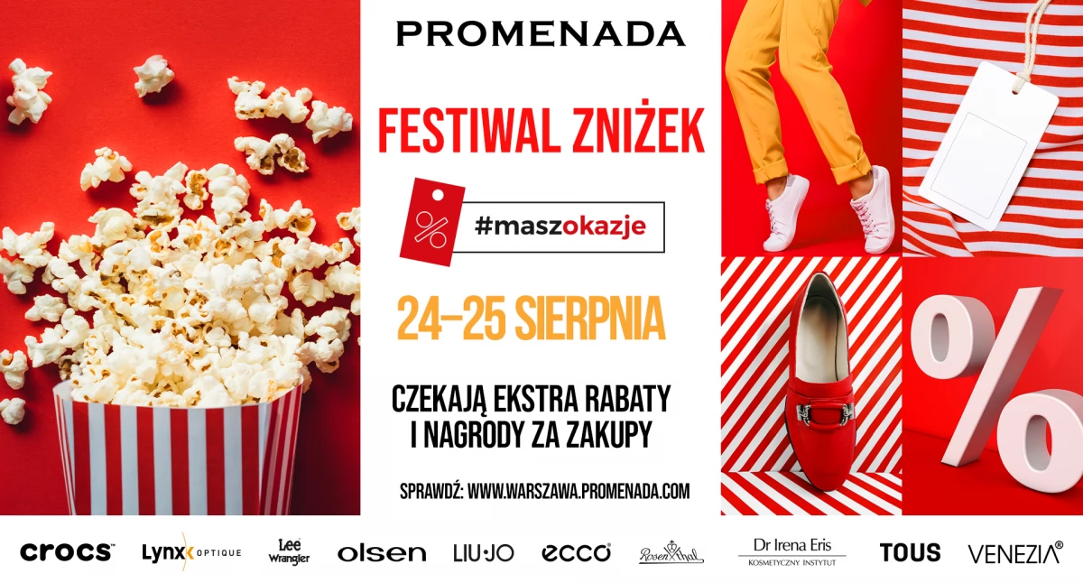 Handel i usługi, Festiwal zniżek prezenty Promenady pierwsze jesienne zakupy! - zdjęcie, fotografia