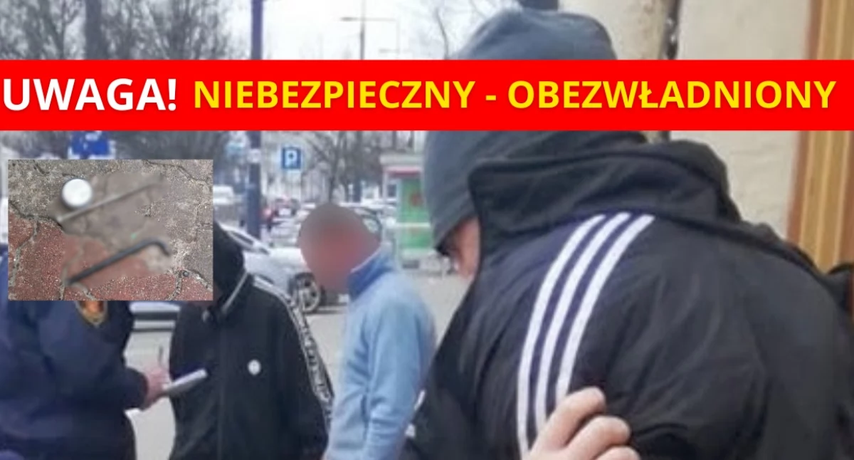 Działania służb, UWAGA GROŹNY AGRESOR OBEZWŁADNIONY Akcja Pradze Południe - zdjęcie, fotografia