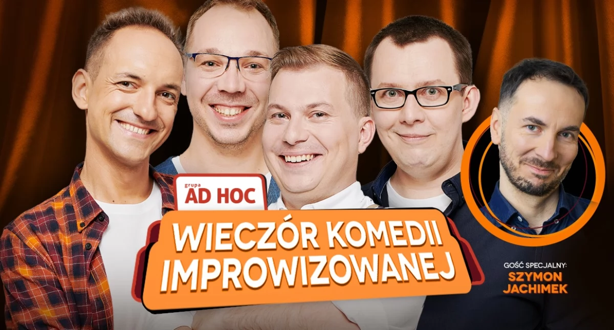 Teatr, Grupa Wieczór Komedii Improwizowanej gościnnym udziałem Szymona Jachimka - zdjęcie, fotografia