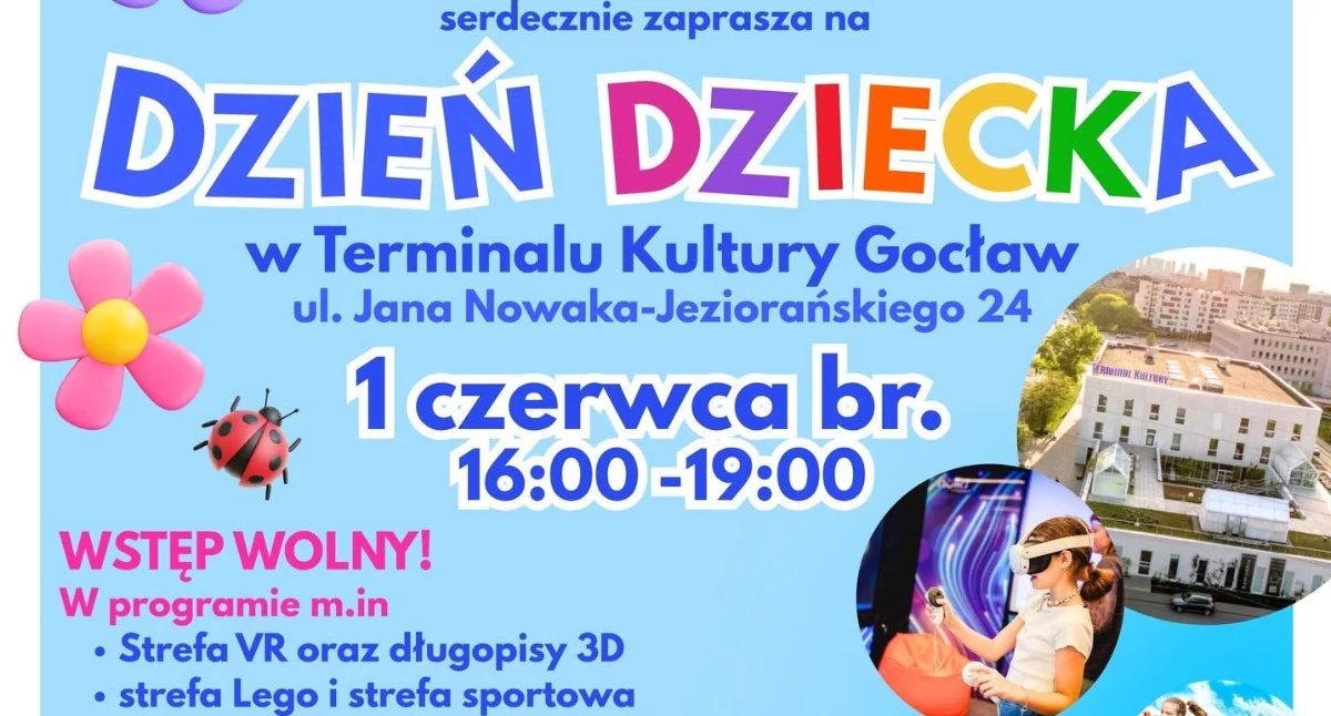 Imprezy plenerowe, KOSMICZNY DZIEŃ DZIECKA Gocławiu! Terminal Kultury szykuje imprezę - zdjęcie, fotografia