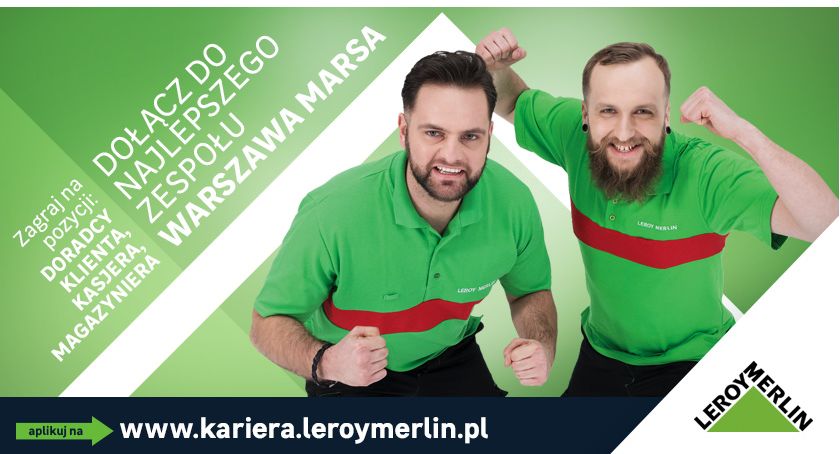 Zostań członkiem zespołu sklepu Leroy Merlin!