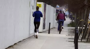 Droga dla rowerów na ulicy Grochowskiej