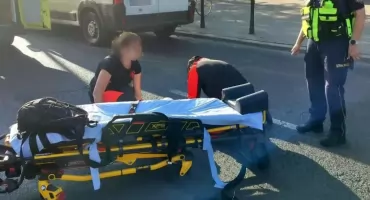 PRZEJEŻDŻAŁA PRZEZ PRZEJŚCIE. Zdarzenie na Pradze-Południe